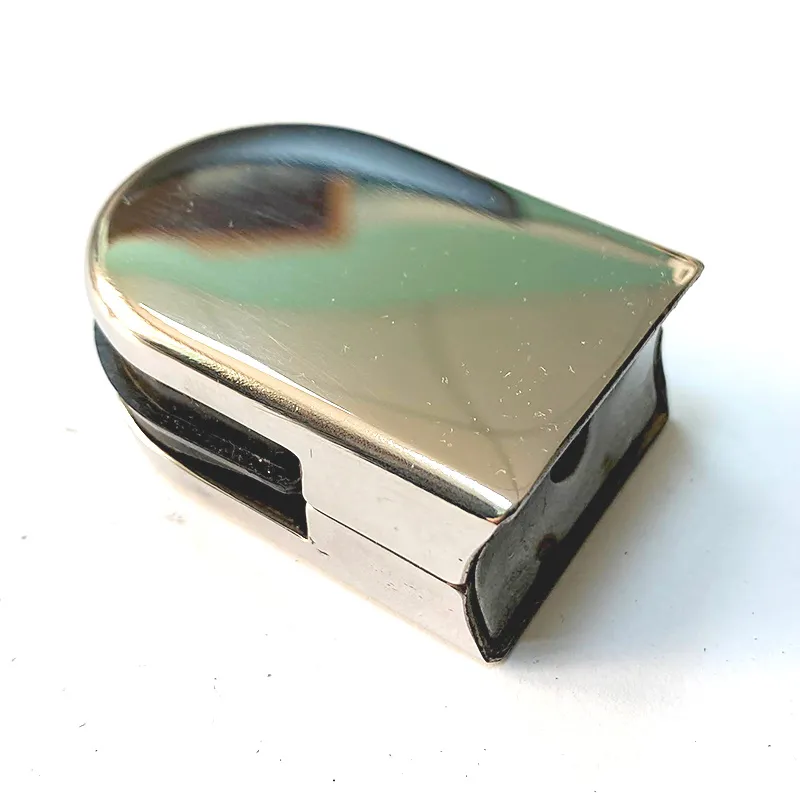 стеклодержатель для трубы 38,1 22x50 KM603 полукруглый (штамп.) зеркало AISI 304 (08Х18Н10), Китай 