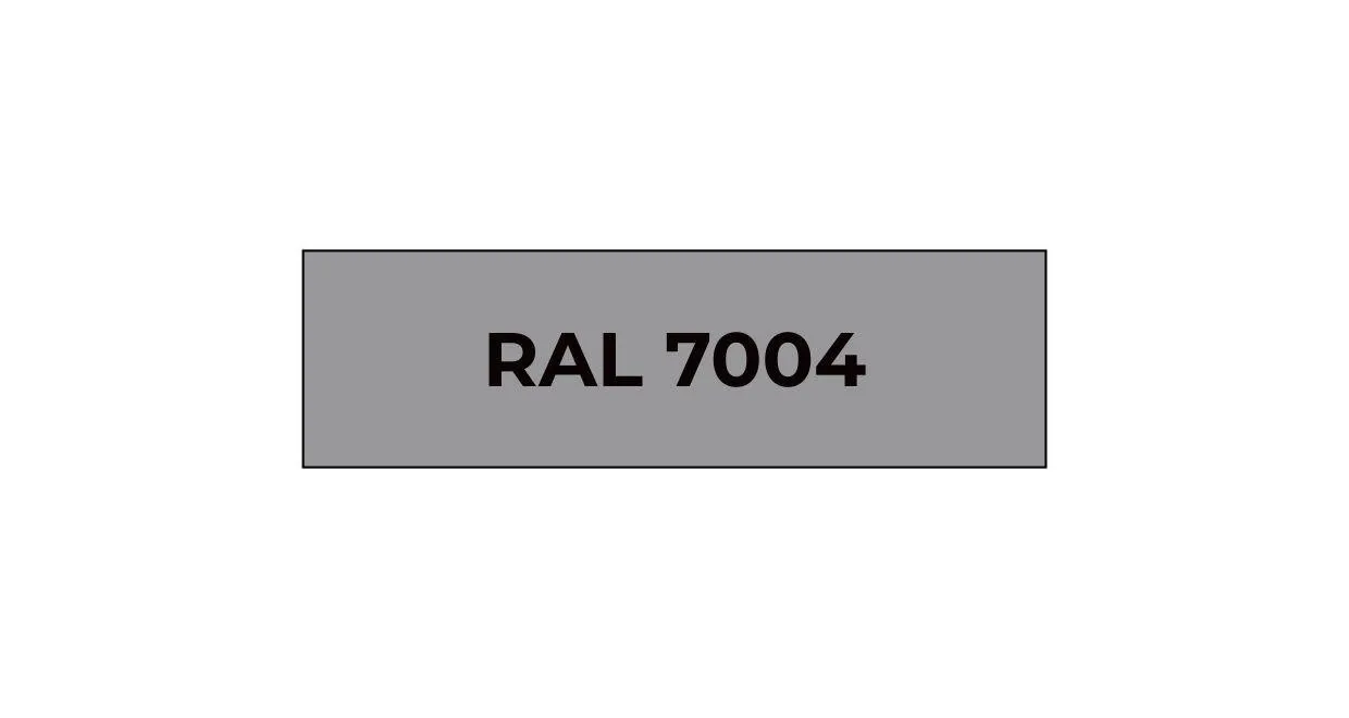 Рулон оцинкованный с полимерным покрытием 0.4x1250 Zn140 RAL 7004 