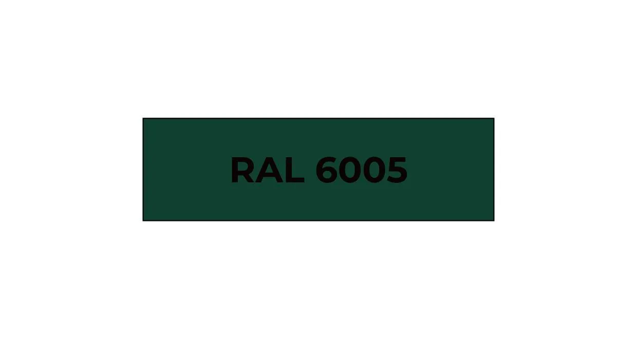 Рулон оцинкованный с полимерным покрытием 0.45x1250 Zn120 RAL 6005 