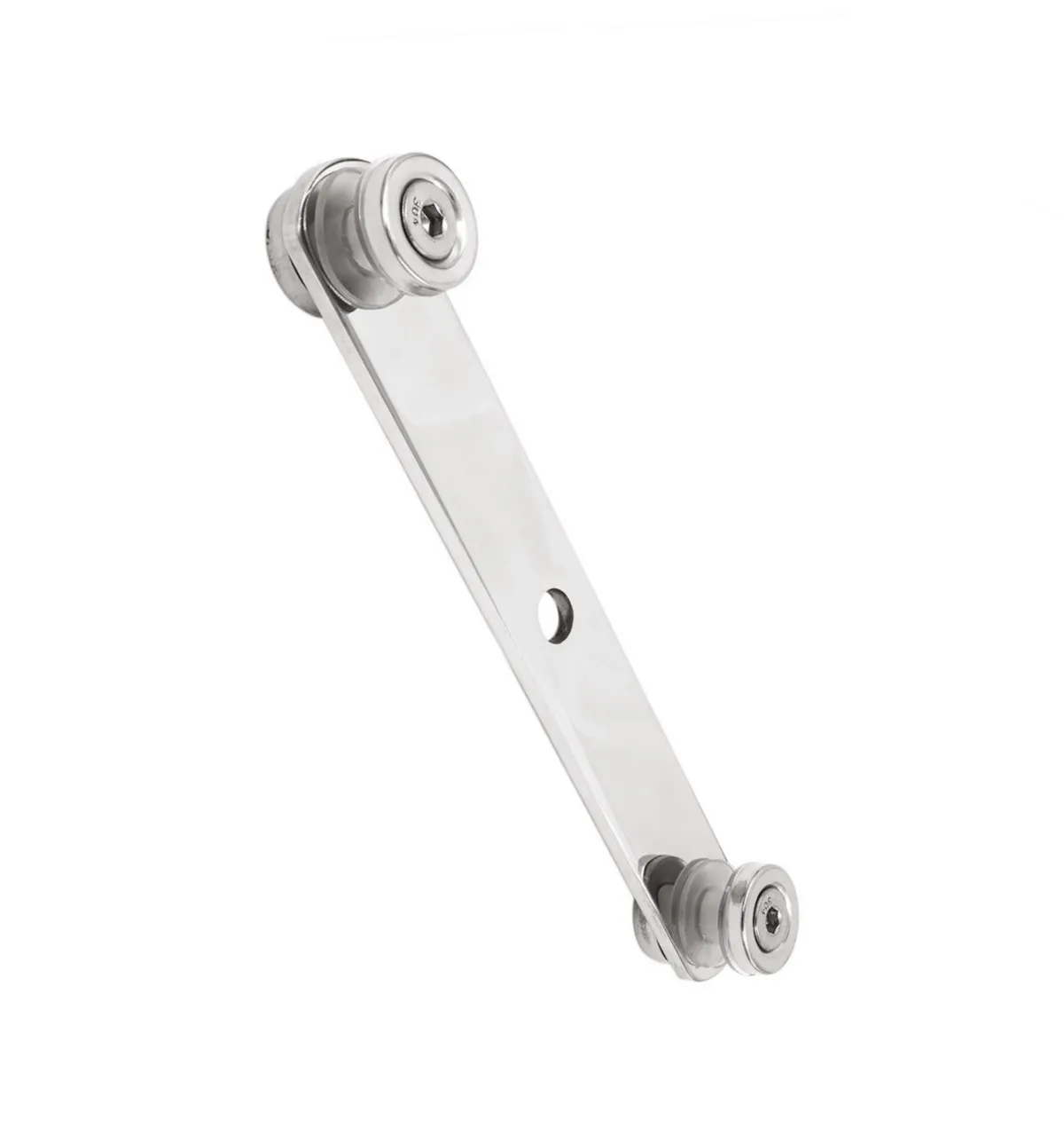 стеклодержатель пластинчатый AISI 304 170х30 зеркало 