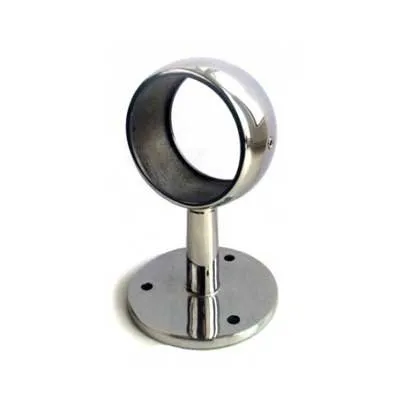 пристенное крепление шаровидное, сквозное AISI 304 50.8 зеркало 